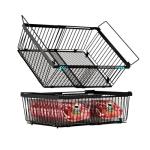 Large Leak-Proof Freezer Organizer Bins, 2 Pack