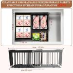 Large Leak-Proof Freezer Organizer Bins, 2 Pack