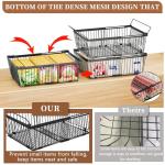 Large Leak-Proof Freezer Organizer Bins, 2 Pack