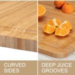 30" Extra Large Bamboo Cutting Board with Juice Groove