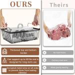 Large Leak-Proof Freezer Organizer Bins, 2 Pack