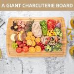 30" Extra Large Bamboo Cutting Board with Juice Groove