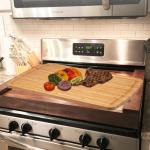30" Extra Large Bamboo Cutting Board with Juice Groove