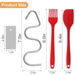 Peanut Butter Mixer Kit with Silicone Spatula