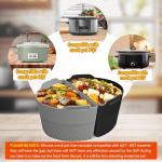 Silicone Slow Cooker Liners for 6-8 QT Crock Pots