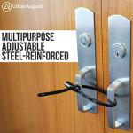 Adjustable Zip Tie Lock for Refrigerator and More