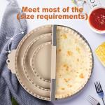 Tortilla Sealer Maker with Removable Crust Rings
