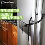 Adjustable Zip Tie Lock for Refrigerator and More