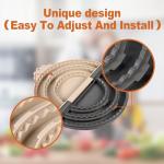 Tortilla Sealer Maker with Removable Crust Rings