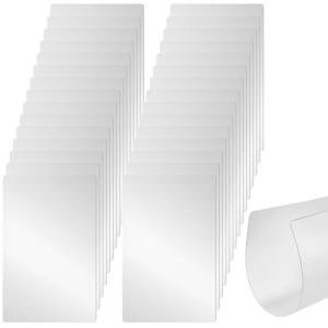 ZENFUN 30 Pack Flexible Plastic Cutting Board Mats