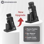 Electric Coffee Grinder with Titanium Burrs