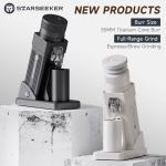 Electric Coffee Grinder with Titanium Burrs