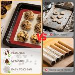 Hotec Silicone Baking Mats – Non-Stick 3 Pack