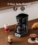 Ecozy 12-Cup Programmable Coffee Maker with Grinder