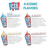 ICEE Slushie Syrups Variety Pack - 4 Flavors