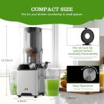 WHUTO Cold Press Juicer with Wide Feed Chute