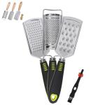 Mini Handheld Cheese Grater and Zester Set