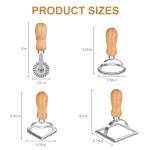 TACGEA Ravioli Stamp Maker Set with Roller