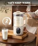 8-in-1 Nut Milk Maker with Self-Cleaning Feature