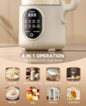 8-in-1 Nut Milk Maker with Self-Cleaning Feature