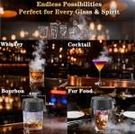 Electric Whiskey Smoker Kit with Built-in Lighter