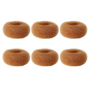 Mini Hair Bun Maker for Kids, 6 Pack