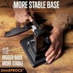 SHARP ROCK Professional Knife Sharpener with 7 Whetstones