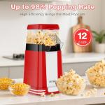 OSTBA Retro Electric Air Popcorn Maker Machine