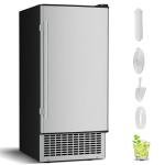 Stainless Steel Countertop Ice Maker Machine 100 lbs