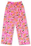 Foodie Print Plush Pants - Tasty Tacos, Small