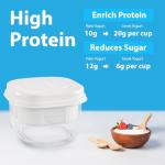 Probiotic Yogurt Maker Bundle with Strainer & Jars