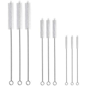 9-Piece Straw Cleaning Brush Kit for Tumblers