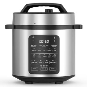 Sweetcrispy 6 QT 12-in-1 Electric Pressure Cooker