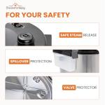 Sweetcrispy 6 QT 12-in-1 Electric Pressure Cooker