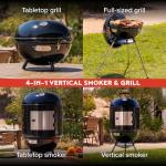 Megamaster 18" Charcoal BBQ Smoker & Grill