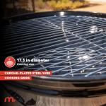 Megamaster 18" Charcoal BBQ Smoker & Grill