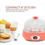 Elite Gourmet Rapid Egg Cooker for 7 Eggs