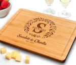 Personalized Engraved Cutting Board for Couples
