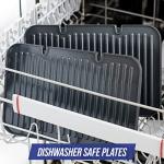 Blue Diamond Nonstick Electric Griddle with Plates