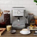 Compact 20 Bar Espresso Machine with Milk Frother