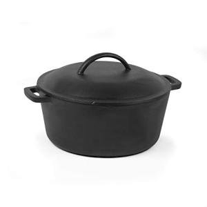 5 Quart Preseasoned Cast Iron Dutch Oven