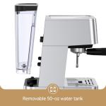 Compact 20 Bar Espresso Machine with Milk Frother