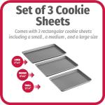 GoodCook Nonstick Carbon Steel Baking Sheet Set