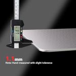 3-Piece Stainless Steel Black Cutting Board Set