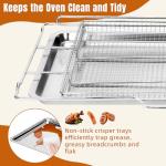 Air Fry Tray for 30" Oven with Drip Pan