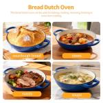 ONKO 6QT Dutch Oven for Sourdough Baking