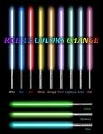 Light-Saber Metal-Hilt RGB Dual Bladed Dueling Set