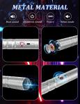 Light-Saber Metal-Hilt RGB Dual Bladed Dueling Set