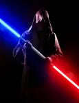 Light-Saber Metal-Hilt RGB Dual Bladed Dueling Set
