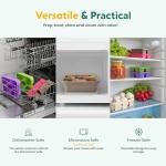 QQKO Retro Brown Bento Snack Box Set